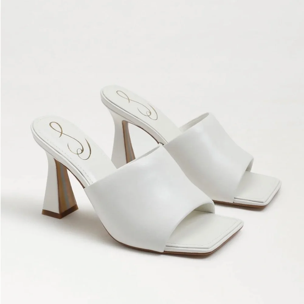 Carmen Mule Heel Sandal Sam Edelman - Picture 1 of 7